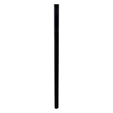 Stolprör 60mm, Svart